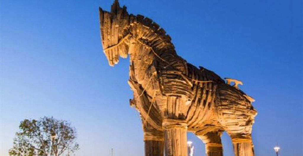 Life size Trojan Horse