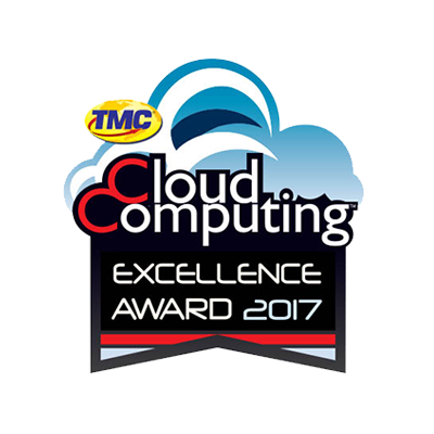 2017 CLOUD COMPUTING EXCELLENCE AWARD banner