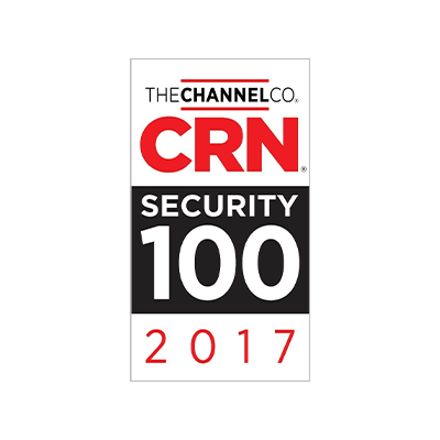 CRN SECURITY 100 award banner