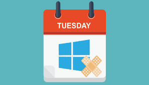 Calendar with Band Aid - Patch Tuesday