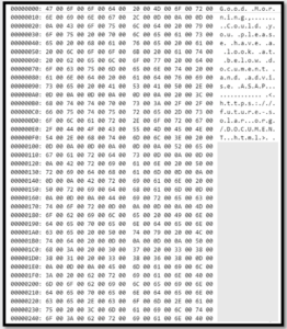 Sample PCAP from email received