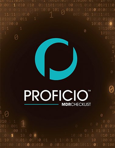 Proficio MDR Checklist Cover Binary