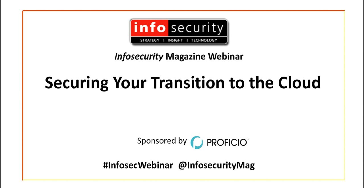 Securing Your Transition to the Cloud