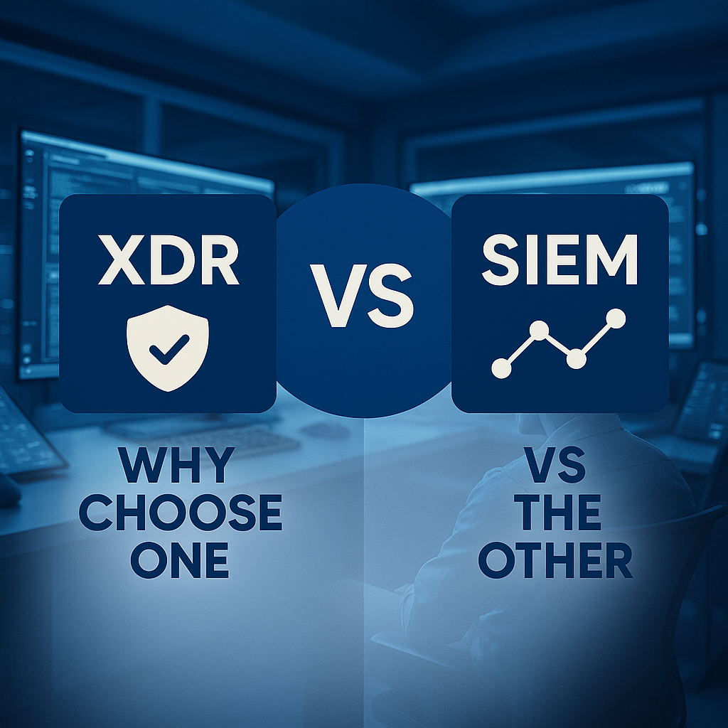 XDR vs SIEM why choose one vs the other