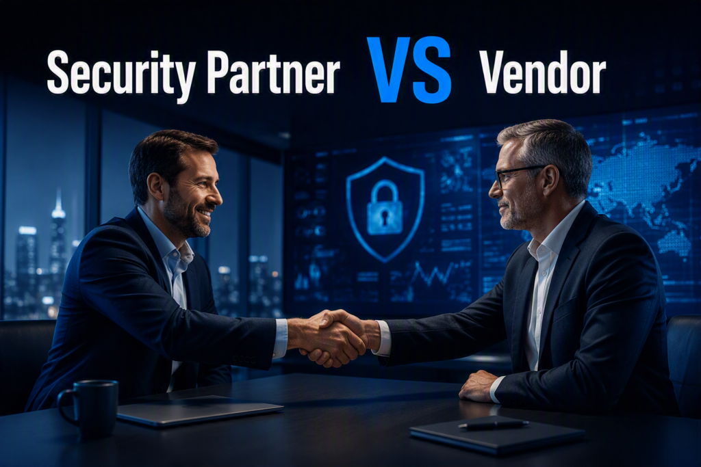 "Security Partner" vs "Vendor